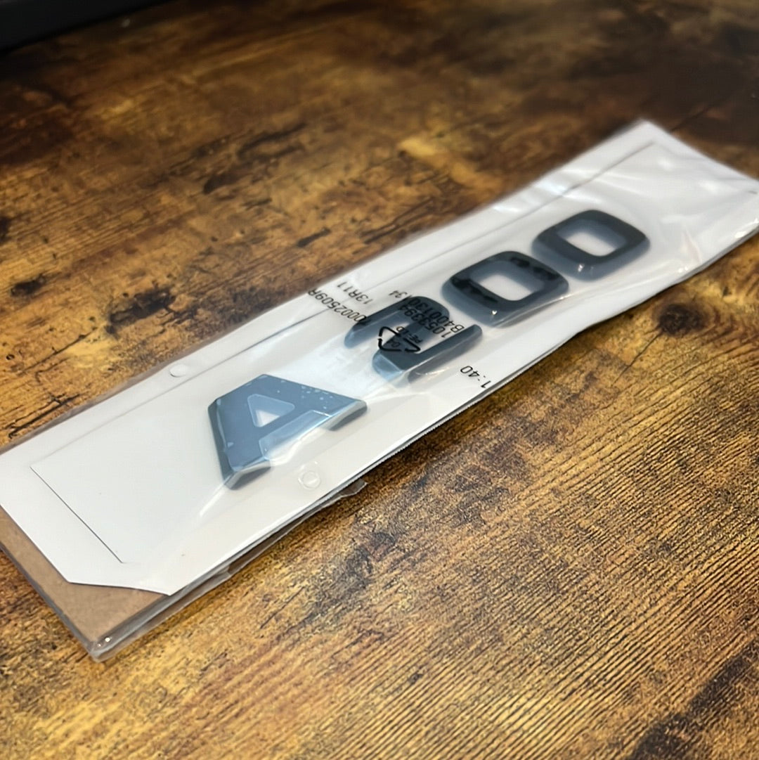 Mercedes Rear/Side Badge replacment