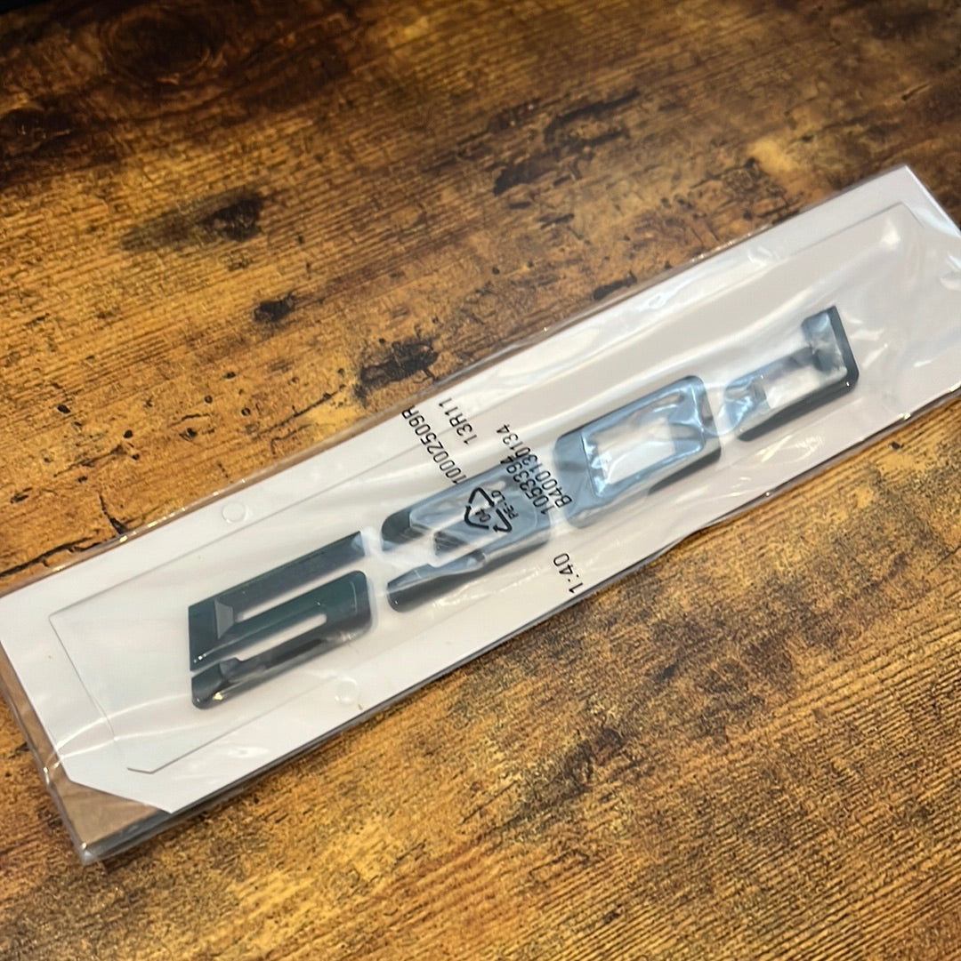 BMW badge replacement