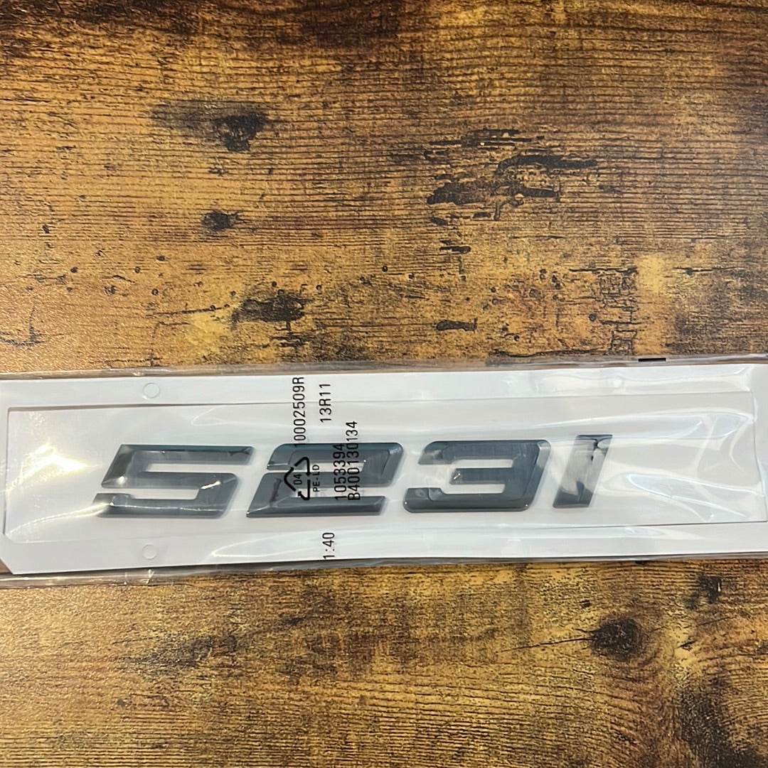 BMW badge replacement