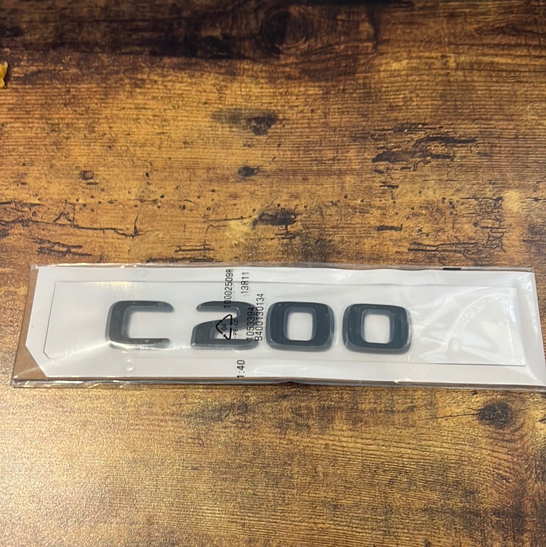 Mercedes Rear/Side Badge replacment