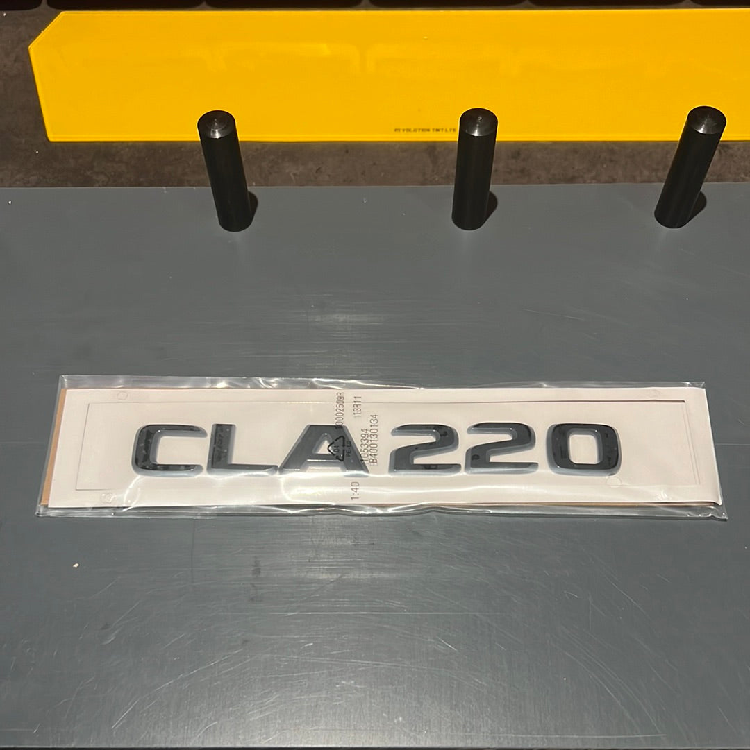 Mercedes Rear/Side Badge replacment