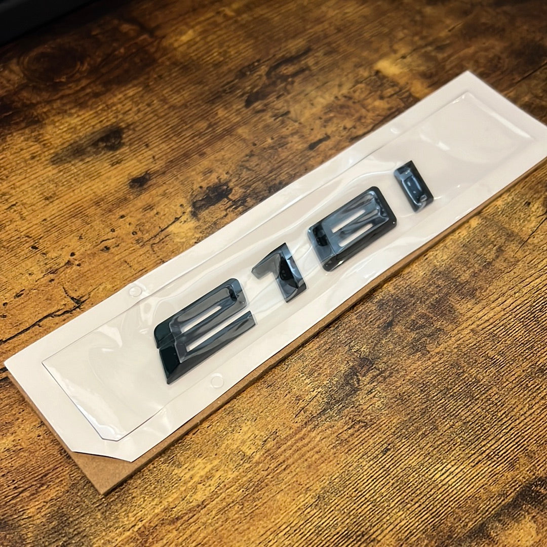 BMW badge replacement