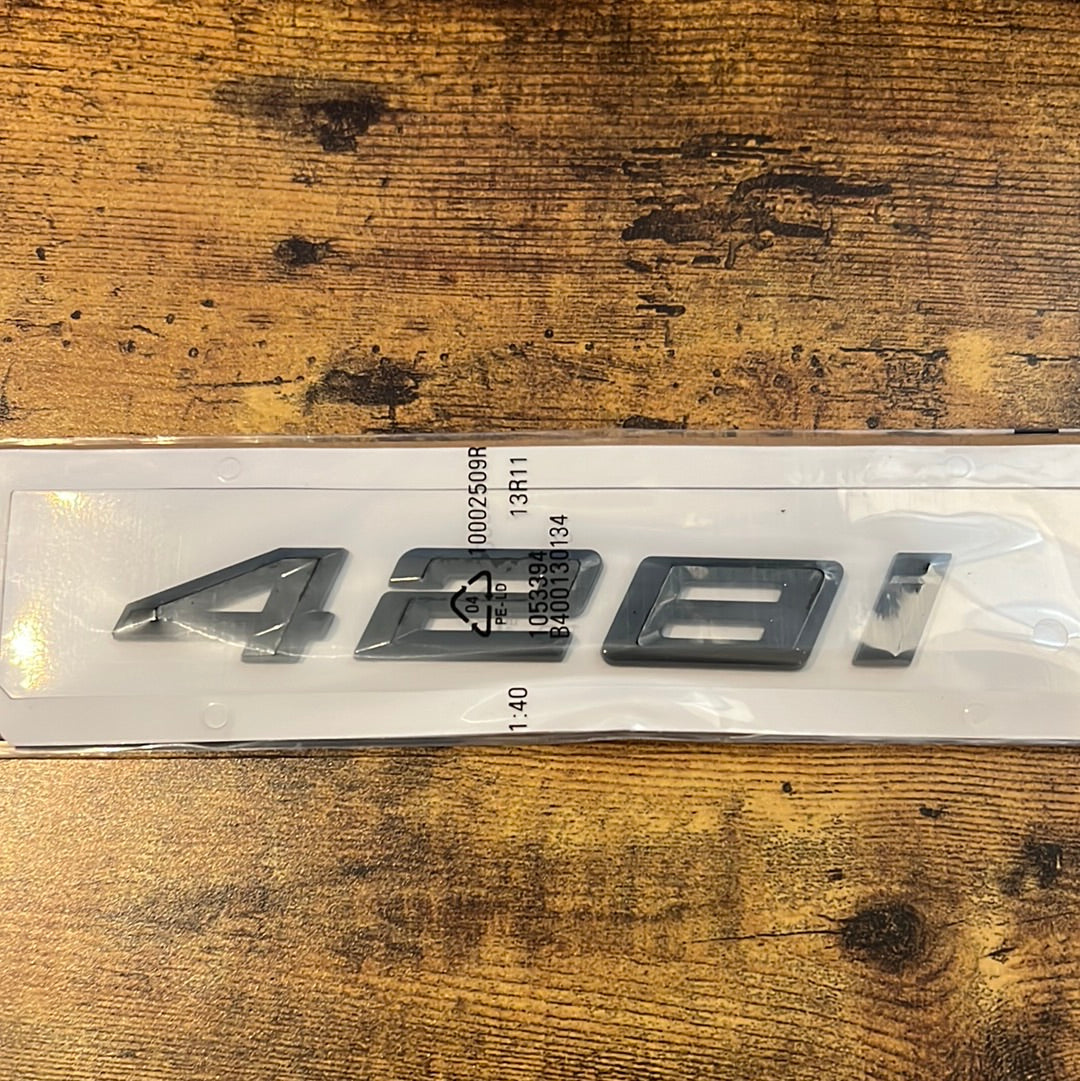 BMW badge replacement