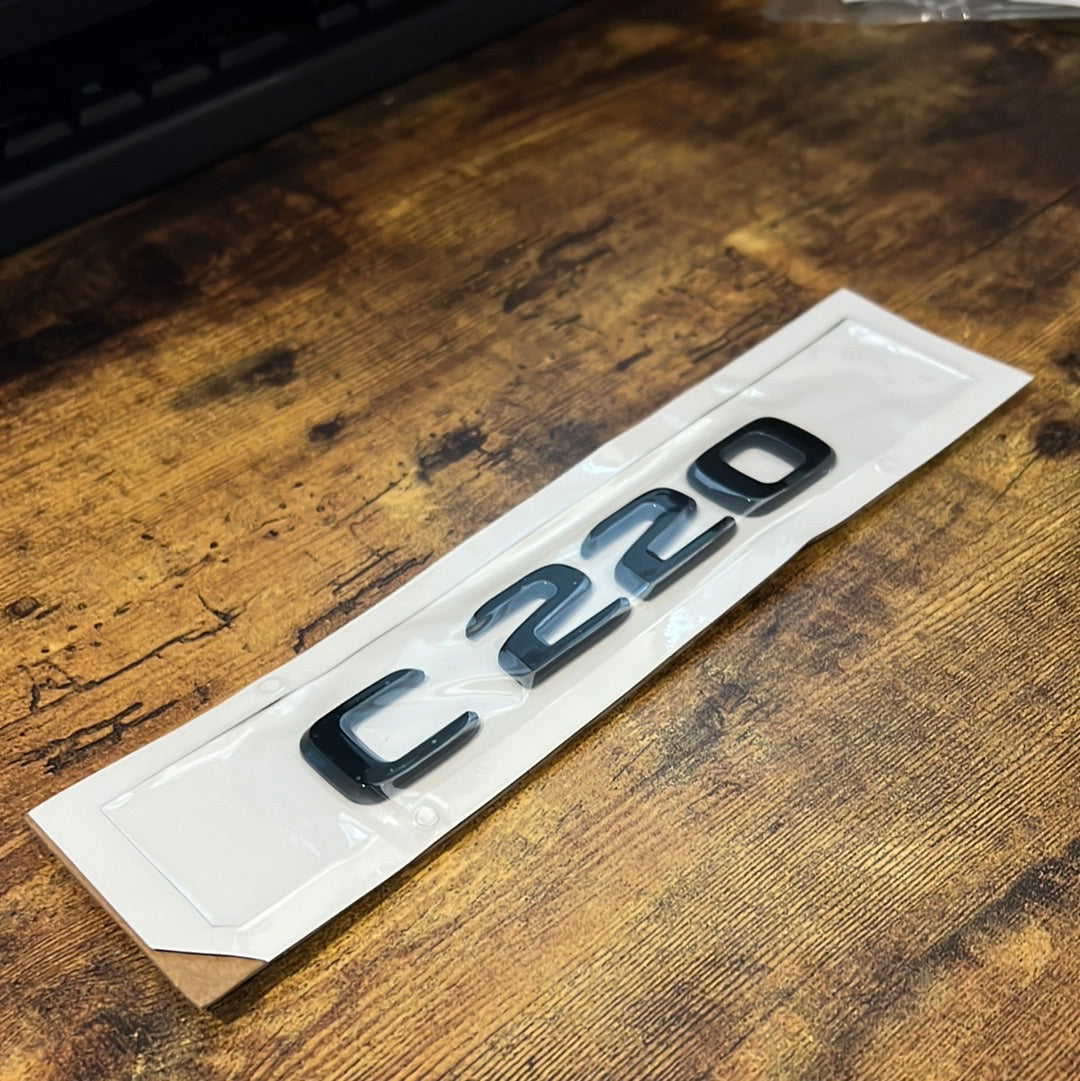 Mercedes Rear/Side Badge replacment