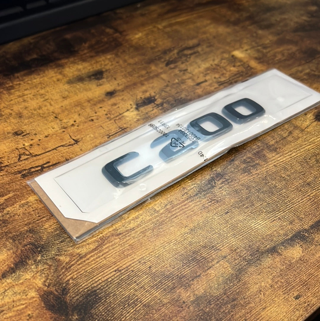 Mercedes Rear/Side Badge replacment