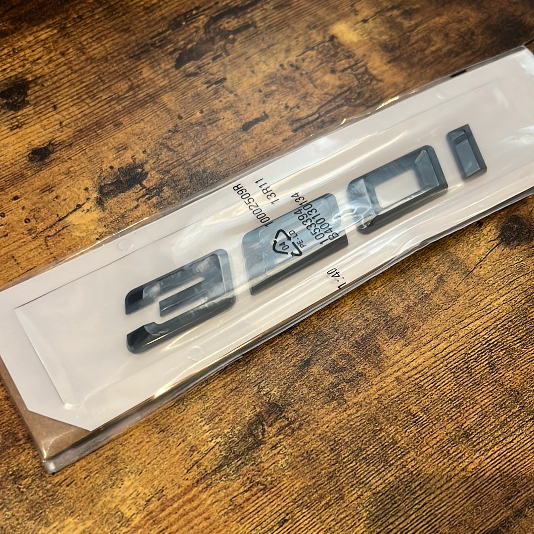 BMW badge replacement