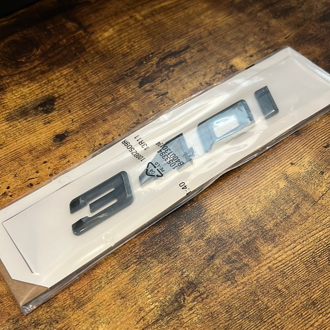 BMW badge replacement