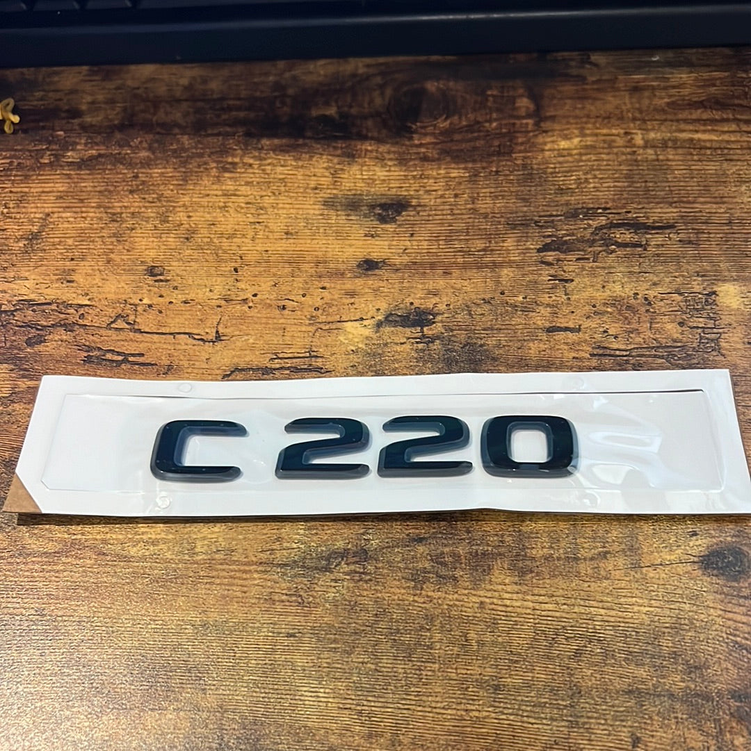 Mercedes Rear/Side Badge replacment