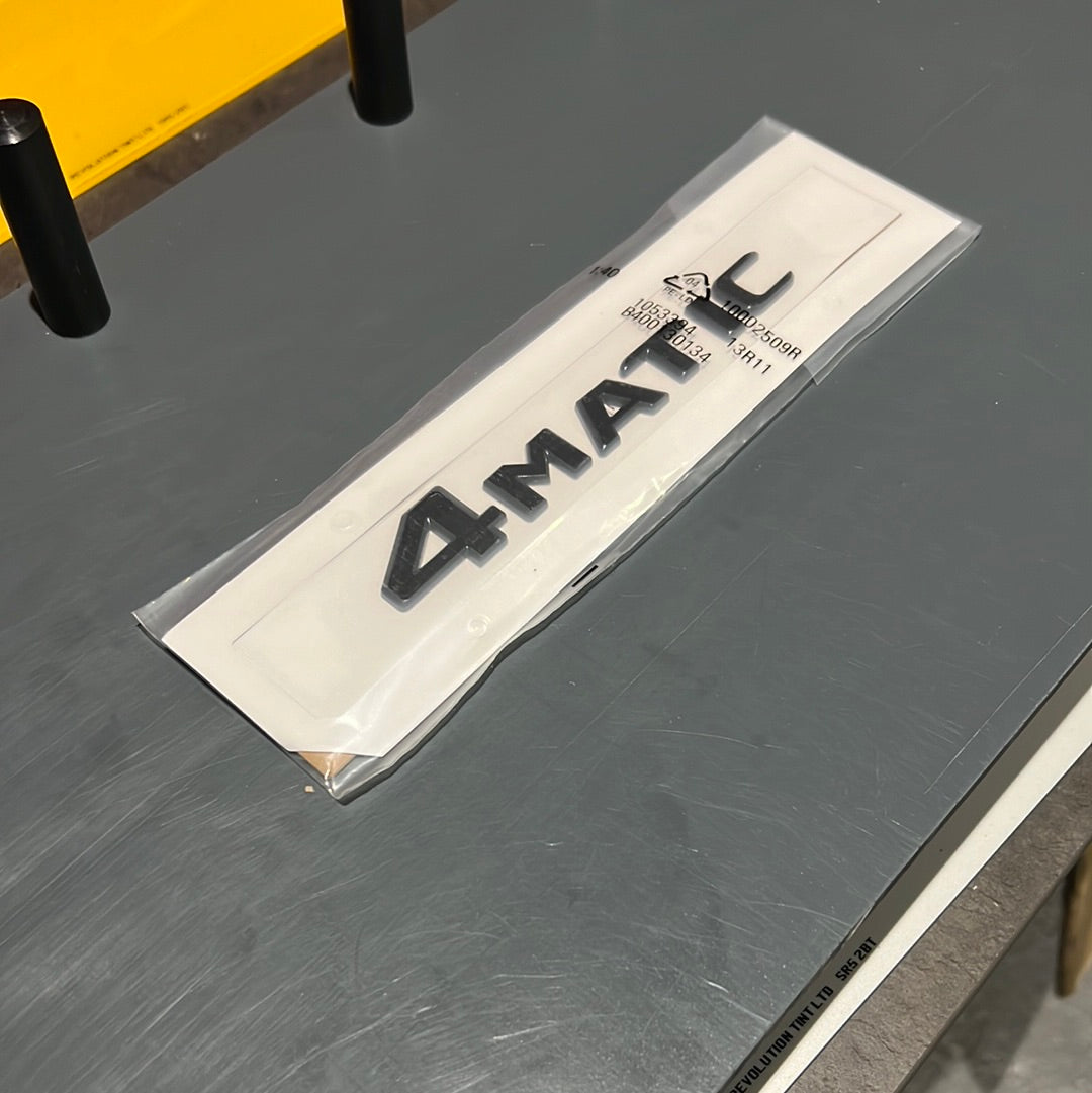 Mercedes Rear/Side Badge replacment
