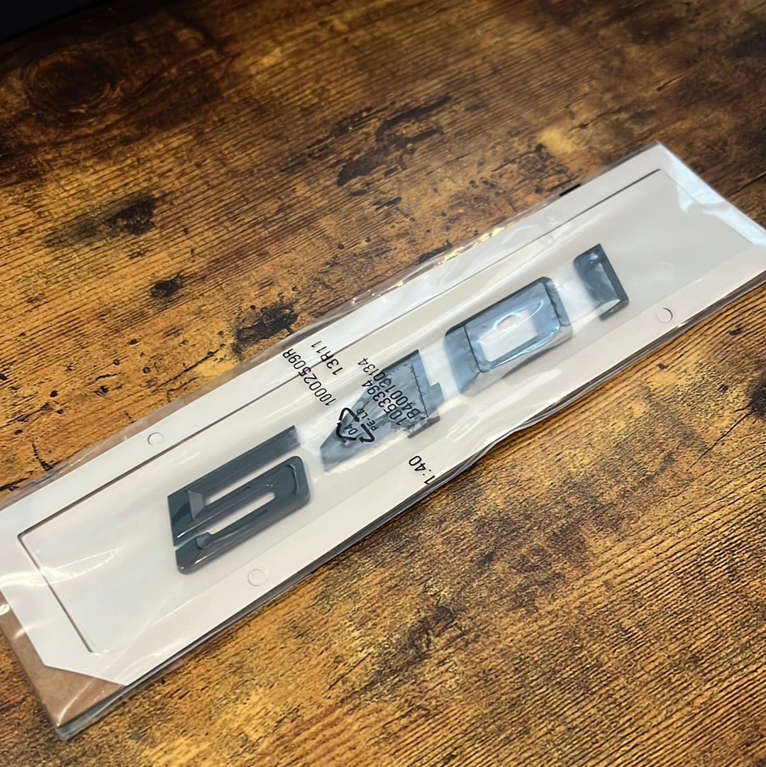 BMW badge replacement