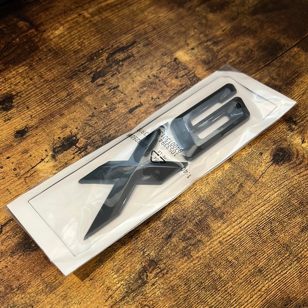 BMW badge replacement