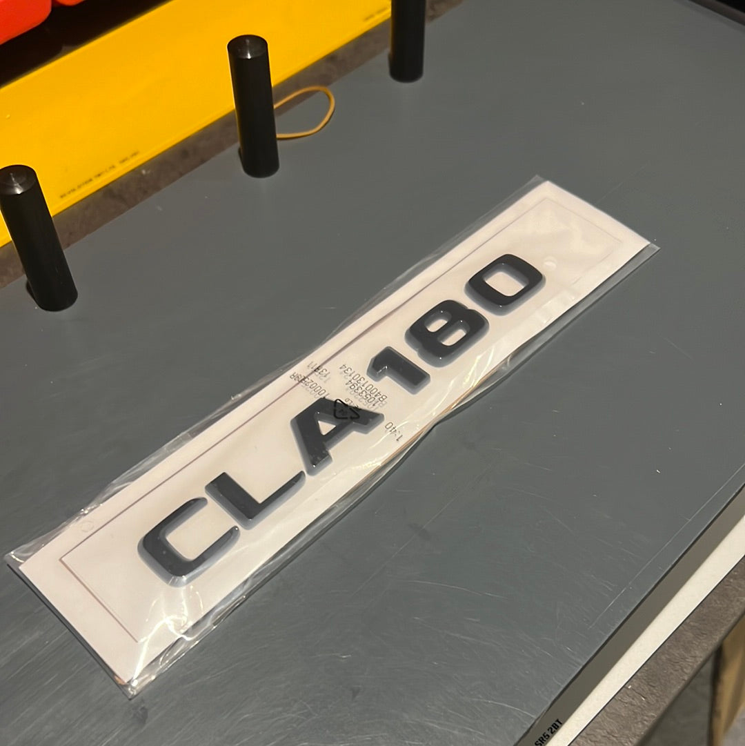 Mercedes Rear/Side Badge replacment