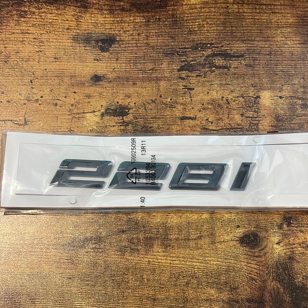 BMW badge replacement