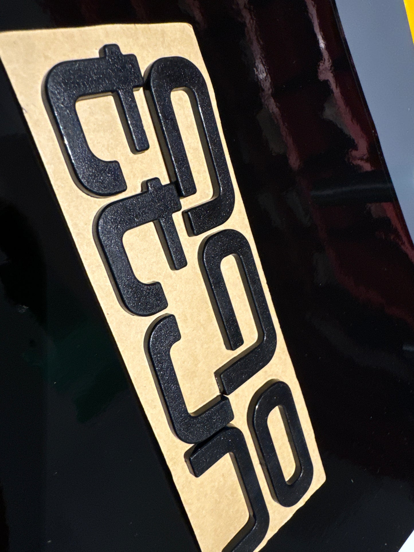 Audi Quattro front lettering