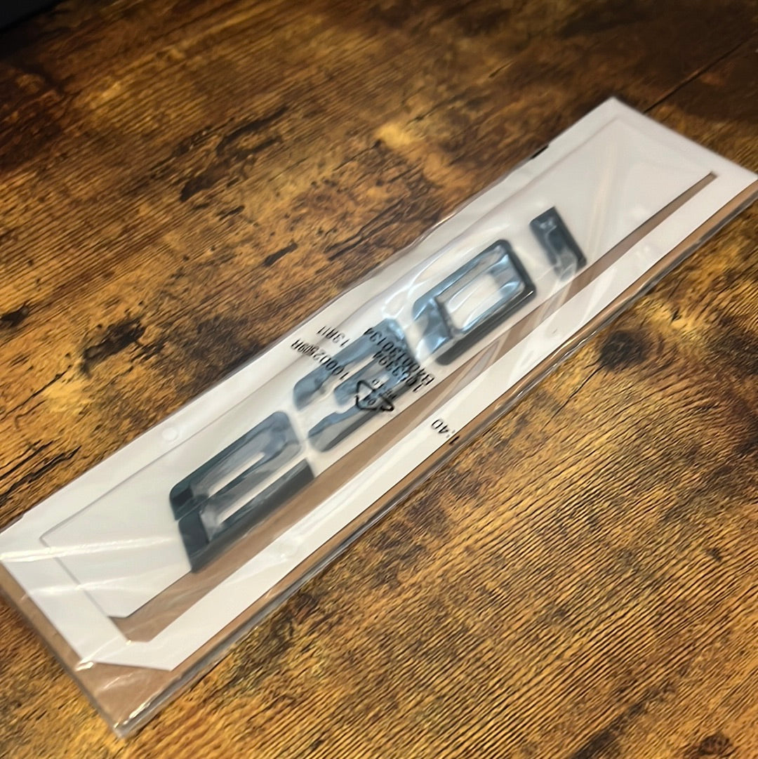 BMW badge replacement