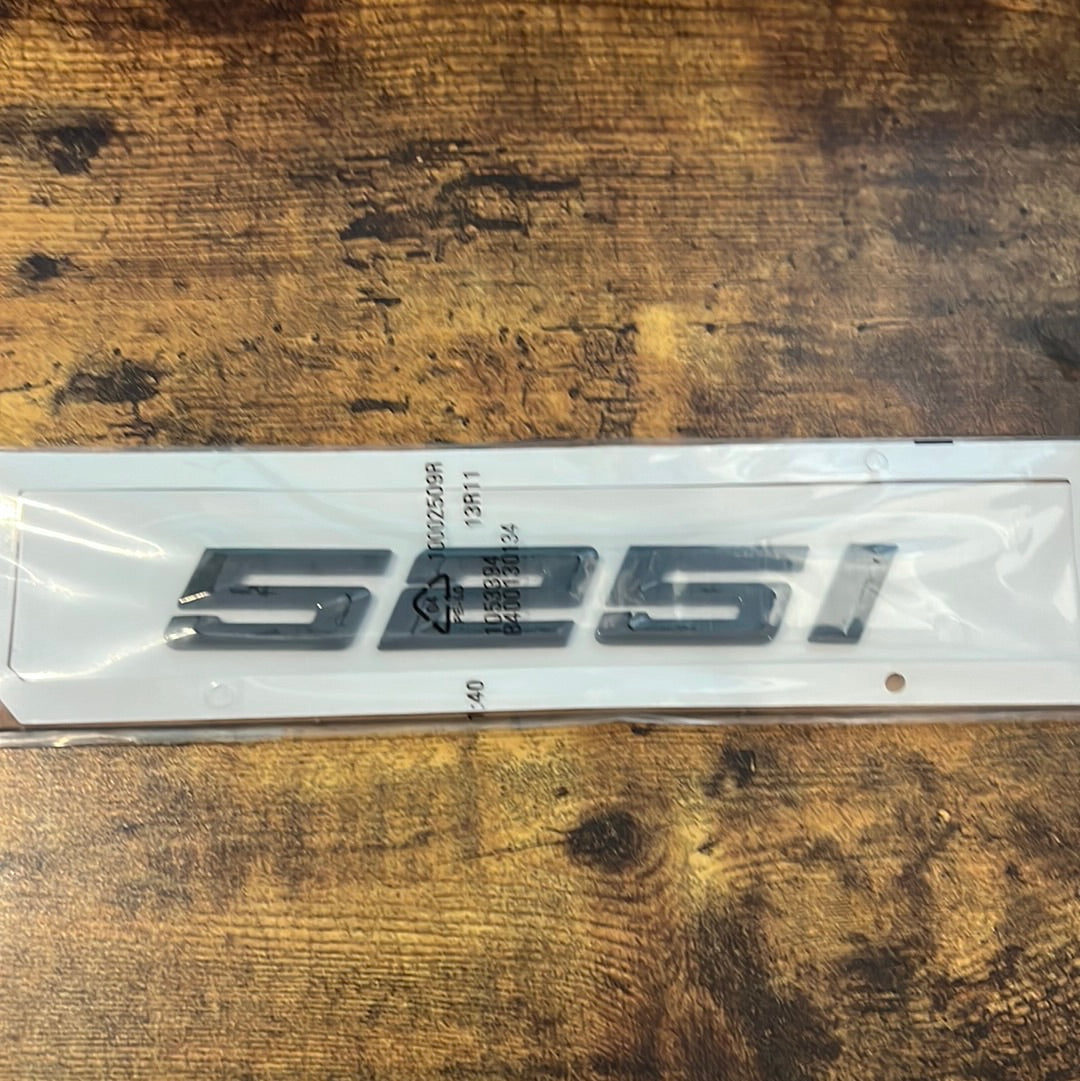 BMW badge replacement