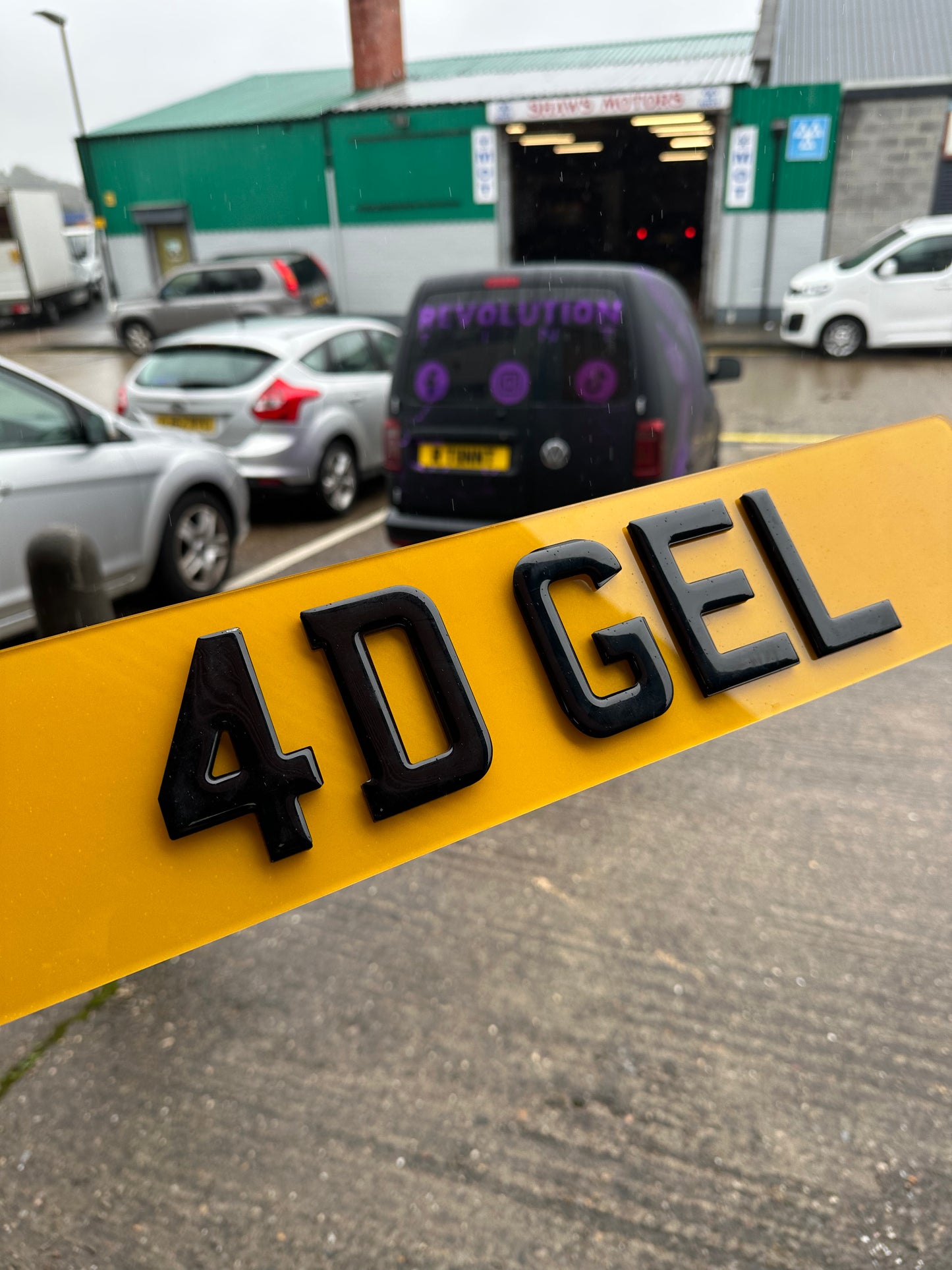 NEO Chrome show plate (one plate)