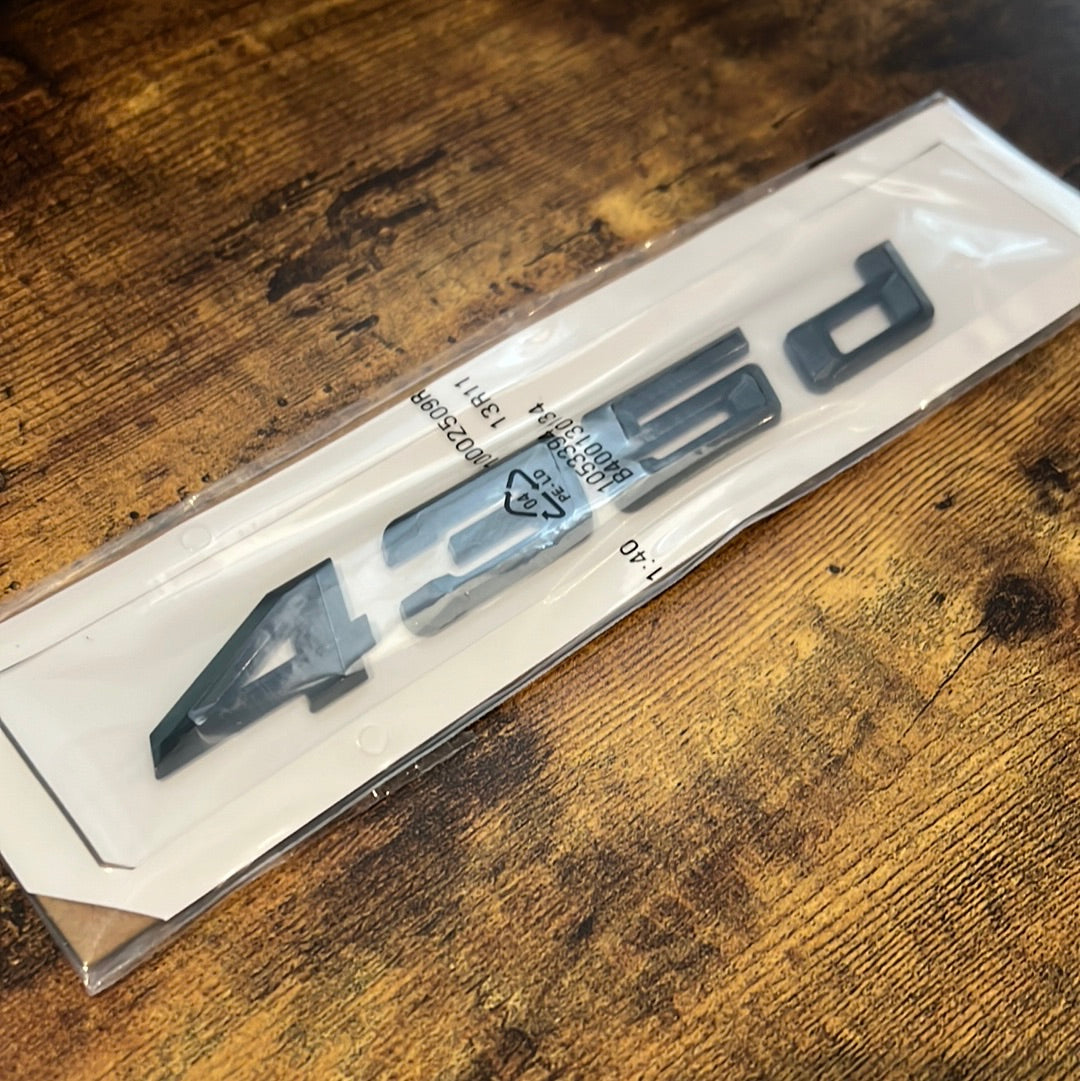 BMW badge replacement