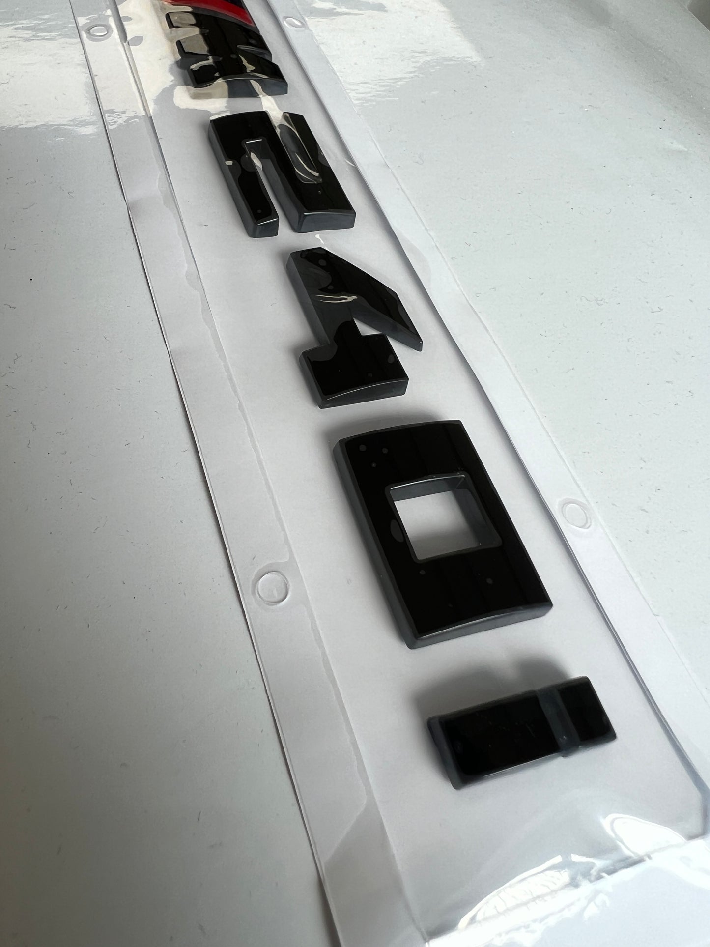 BMW badge replacement