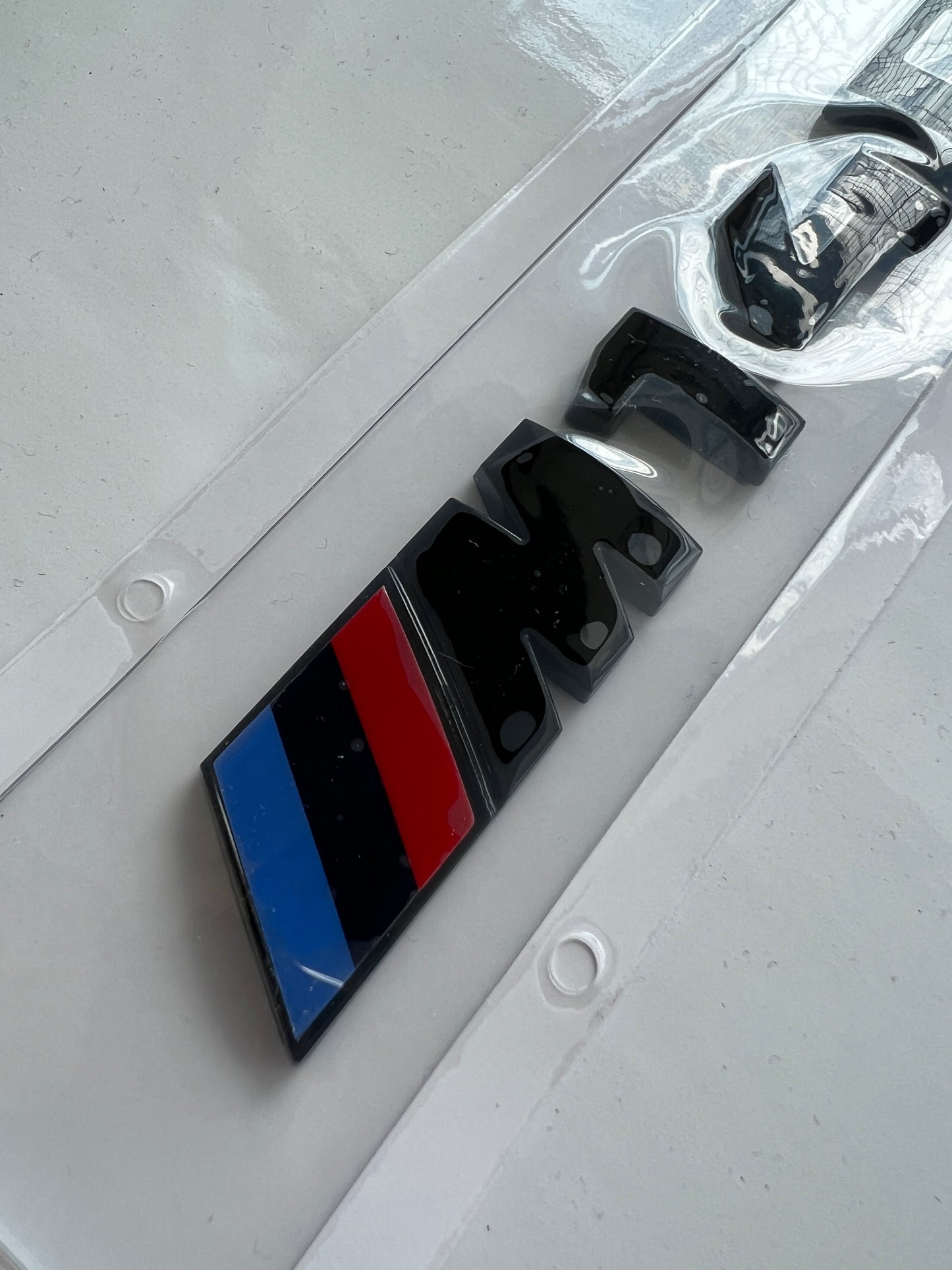 BMW badge replacement