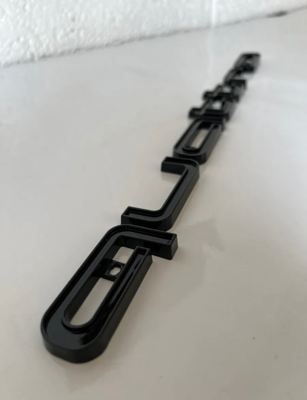 Audi Quattro front lettering