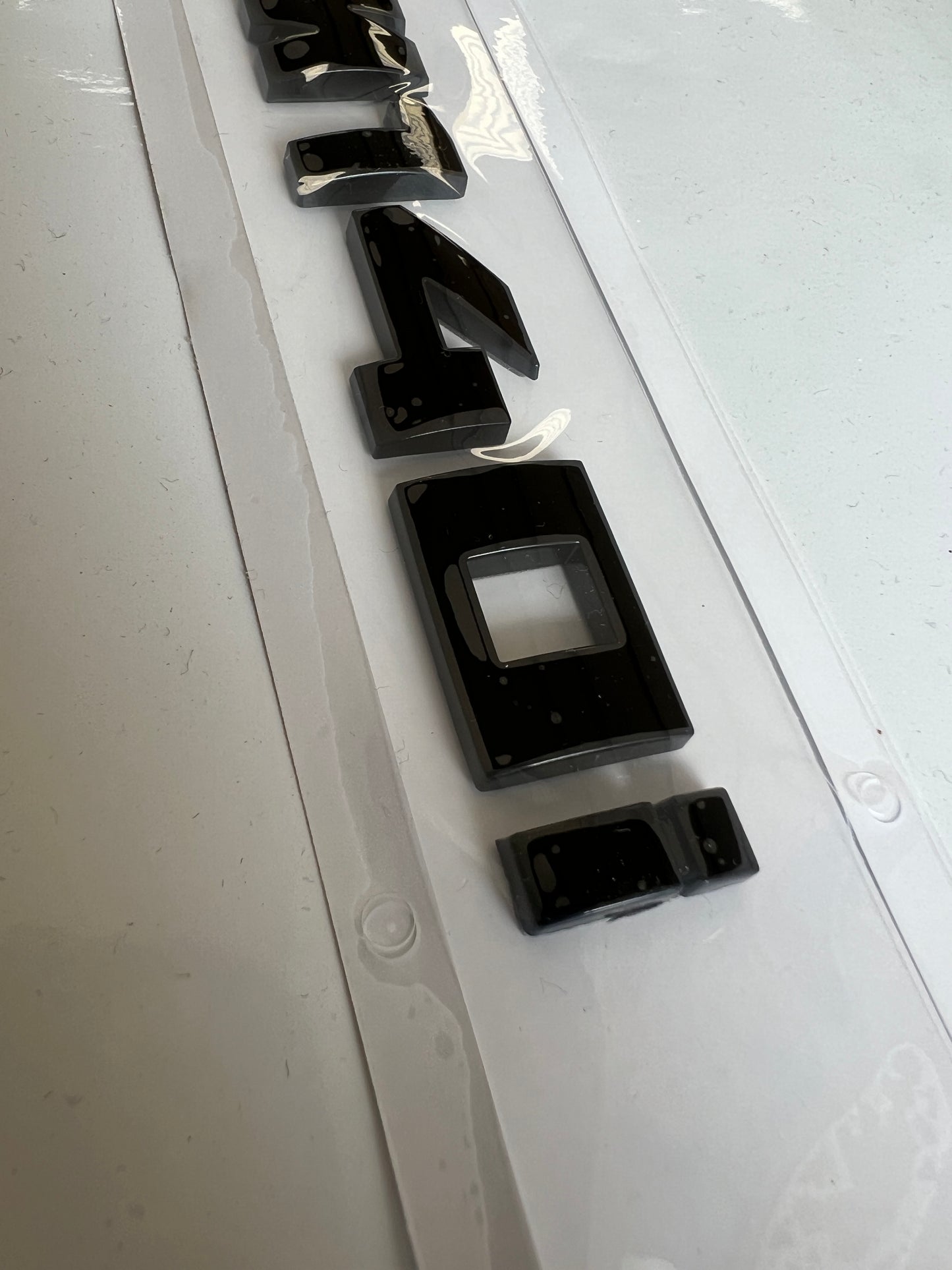 BMW badge replacement