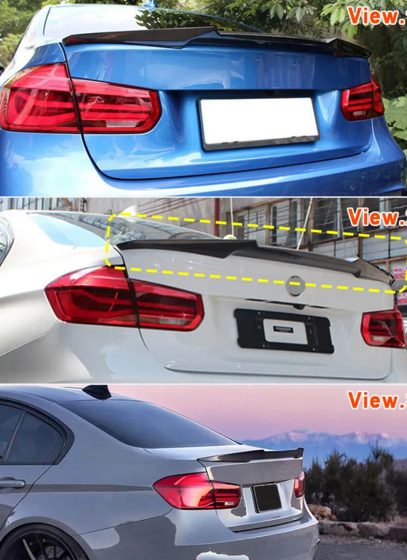 BMW 3 Series F30 (2012-2018) M4 style spoiler