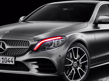 Mercedes C Class W205 DIY DRL Tint Kit