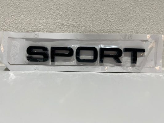 Range Rover Sport badge